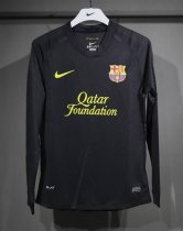 11/12 Barcelona Away Retro Jersey Long Sleeve Player Version  1:1 Quality