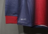 12/13 Barcelona Home Retro Jersey Long Sleeve Player Version  1:1 Quality