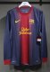 12/13 Barcelona Home Retro Jersey Long Sleeve Player Version  1:1 Quality