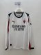 25/26 AC Milan Away Jersey Long Sleeve Fans Version  1:1 Quality