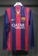 14/15 Barcelona Home Retro Jersey Long Sleeve Player Version  1:1 Quality