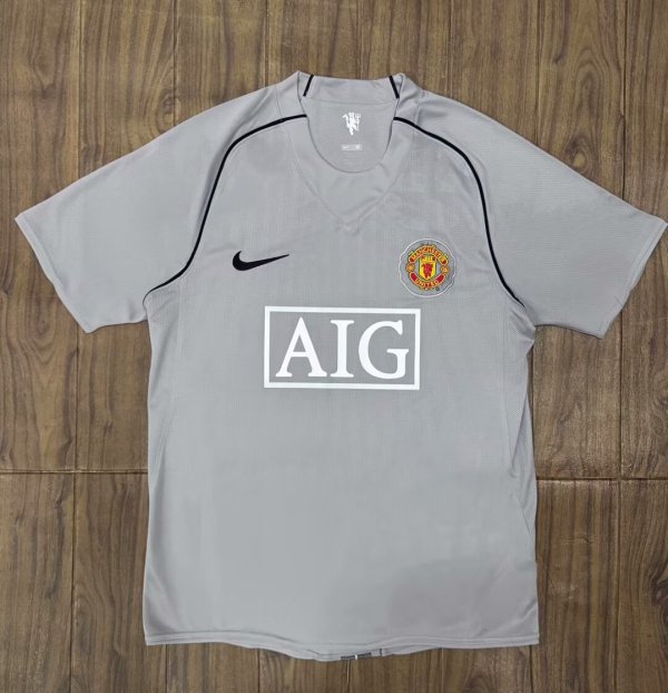 07/08 Man United Grey Retro Jersey