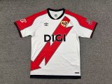 25/26 Rayo Vallecano Home Jersey Thai Quality Fan Version
