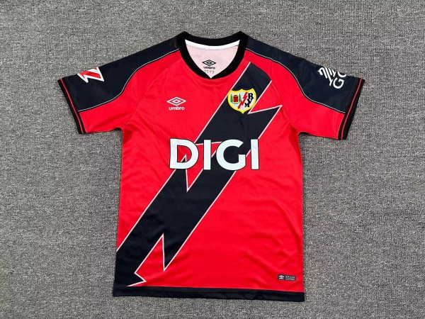 25/26 Rayo Vallecano Away Jersey Thai Quality Fan Version