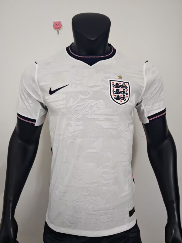 2026 England Home Soccer Jersey Player Version 1:1 Quality