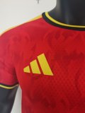2026 Belgium Home Soccer Jersey Player Version  1:1 Quality