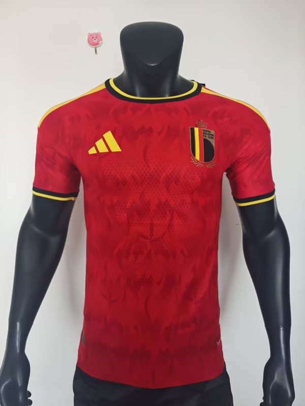 2026 Belgium Home Soccer Jersey Player Version  1:1 Quality