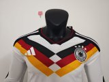 25/26 Germany Home Soccer Jersey Long Sleeve Player Version  1:1 Quality