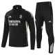 25/26 Real Madrid Black Sweater Tracksuit Thai Quality