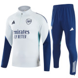 25/26 Arsenal Light Grey Sweater Tracksuit Thai Quality