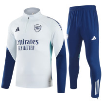 25/26 Arsenal Light Grey Sweater Tracksuit Thai Quality