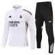 25/26 Real Madrid White Sweater Tracksuit Thai Quality