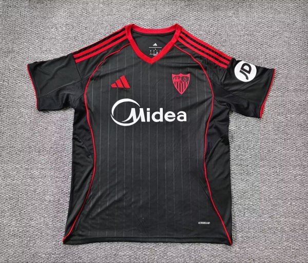 25/26 Sevilla Away Jersey Thai Quality Fan Version