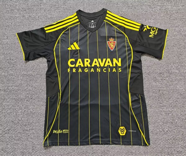 25/26 Real Zaragoza Away Jersey Thai Quality Fan Version