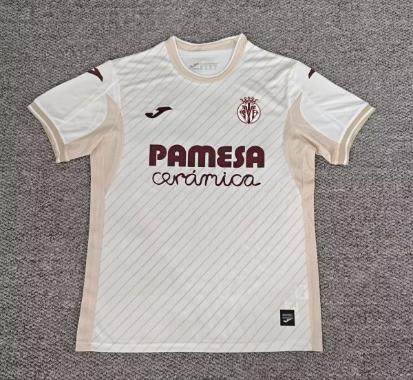 25/26 Villarreal Away Jersey Thai Quality Fan Version