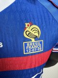 1998 France Home Retro Soccer Jersey Player Version  1:1 Quality