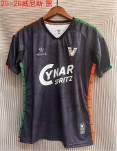 25/26 Venezia FC Black Fans Soccer Jersey