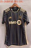 25/26 Los Angeles FC Home Jersey Fans Version  1:1 Quality