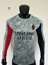 25/26 AC Milan Goalkeeper Jersey Long Sleeve Player Version 1:1 Quality