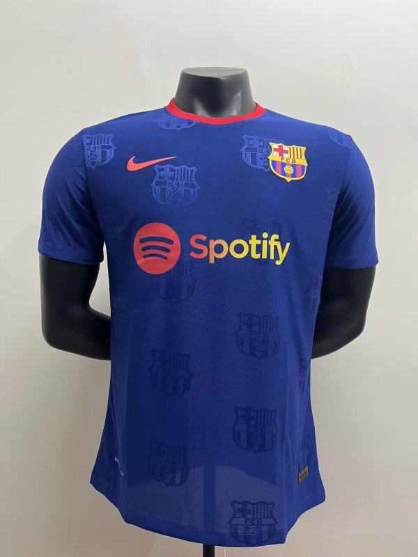 25/26 Barcelona Special Dark Blue Jersey Special Player Version  1:1 Quality