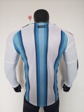 2026 Argentina Home Jersey Long Sleeve Player Version 1:1 Quaility
