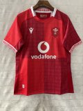 25/26 Rugby Welsh Red Rugby Jersey High Quality