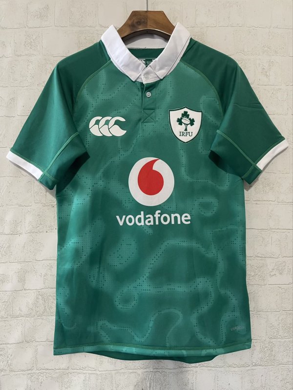 25-26 Ireland Rugby Home Rugby Jersey High Quality