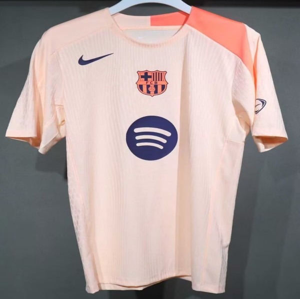 25/26 Barcelona Training Jersey Special Player Version  1:1 Quality