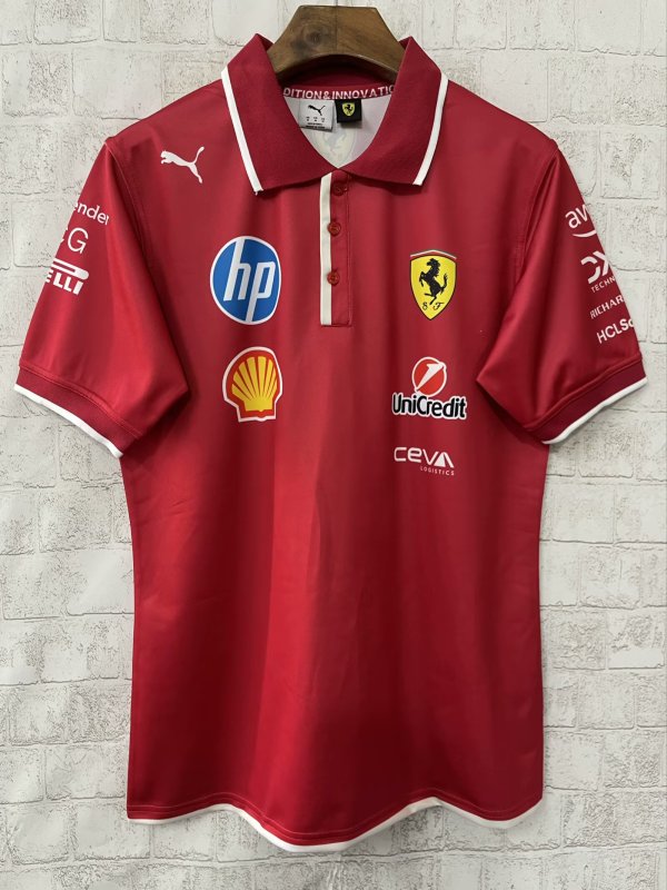 2025 Ferrari F1 Team POLO T-Shirt