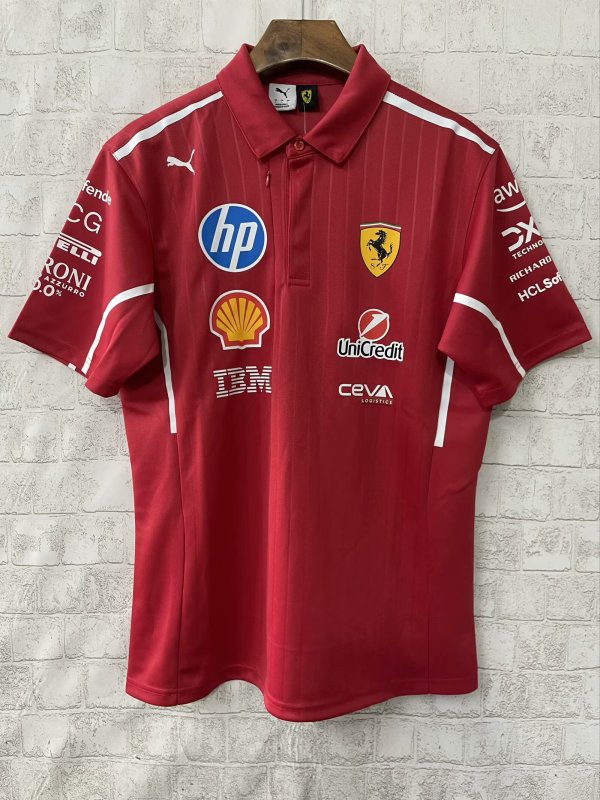 2025 Ferrari F1 Team POLO T-Shirt
