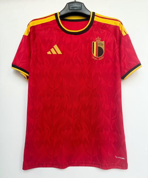 2026 Belgium Home Soccer Jersey Fans Version  1:1 Quality