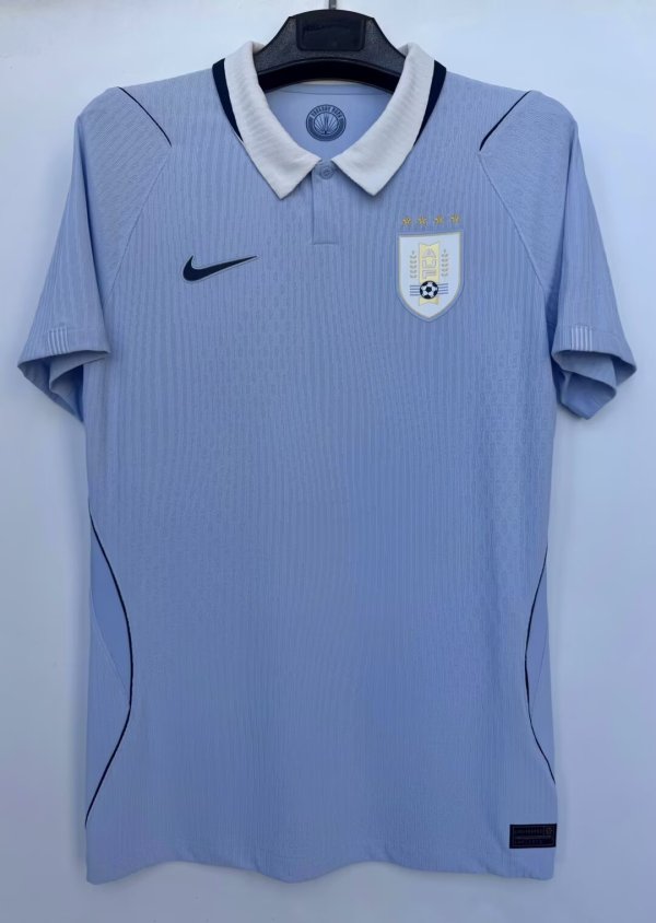 2026 Uruguay Home World Cup Jersey Player Version 1:1 Quality