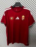 25/26 Hungary Home Soccer Jersey Fans Version
