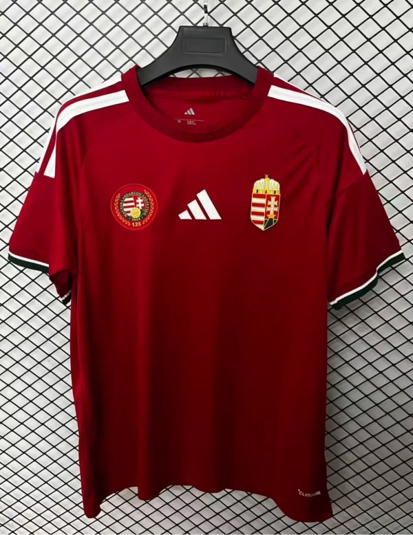 25/26 Hungary Home Soccer Jersey Fans Version
