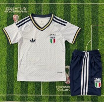 2026 Italy Away World Cup Kids Jersey