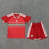 2026 Welsh Home World Cup Kids Jersey