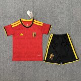 2026 Belgium Home Kids Jersey
