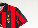 97/98 AC Milan Home Retro Jersey