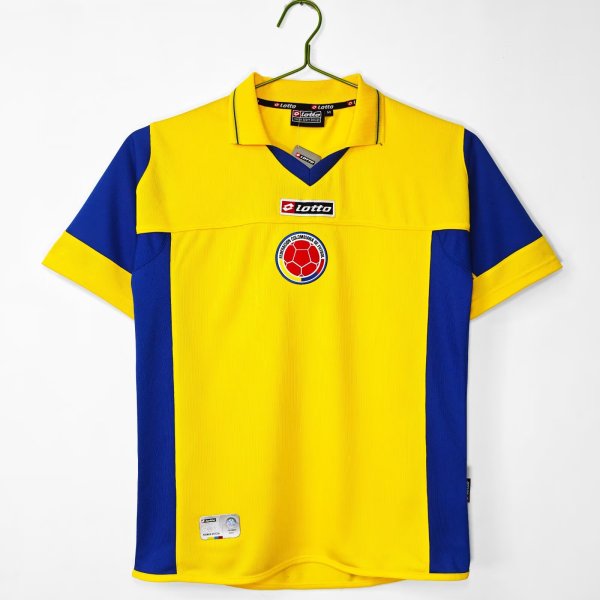 03-05 Colombia Home Retro Jersey Fans Version