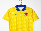 1994 Colombia Home Retro Jersey Fans Version