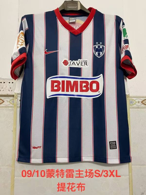 09/10 Monterrey Home Retro Jersey Thai Quality 1:1 Quality