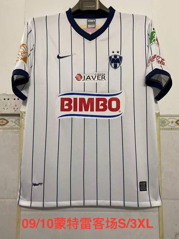 09/10 Monterrey Away Retro Jersey Thai Quality 1:1 Quality