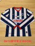 09/10 Monterrey Home Retro Jersey Long Sleeve Thai Quality 1:1 Quality
