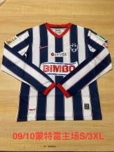 09/10 Monterrey Home Retro Jersey Long Sleeve Thai Quality 1:1 Quality