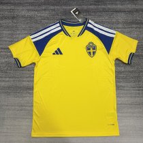 2026 Sweden Home World Cup Soccer Jersey Fans Version