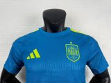2026 Spain Goalkeeper Blue Soccer Jersey Player Version  1:1 Quality 球员版