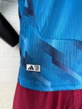 2026 Spain Goalkeeper Blue Soccer Jersey Player Version  1:1 Quality 球员版