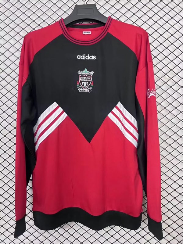 93/95 Liverpool Hoody Retro Jersey Long Sleeve