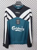 96/97 Liverpool Hoody Retro Jersey Long Sleeve
