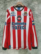 02/03 Chivas Home Retro Jersey Long Sleeve